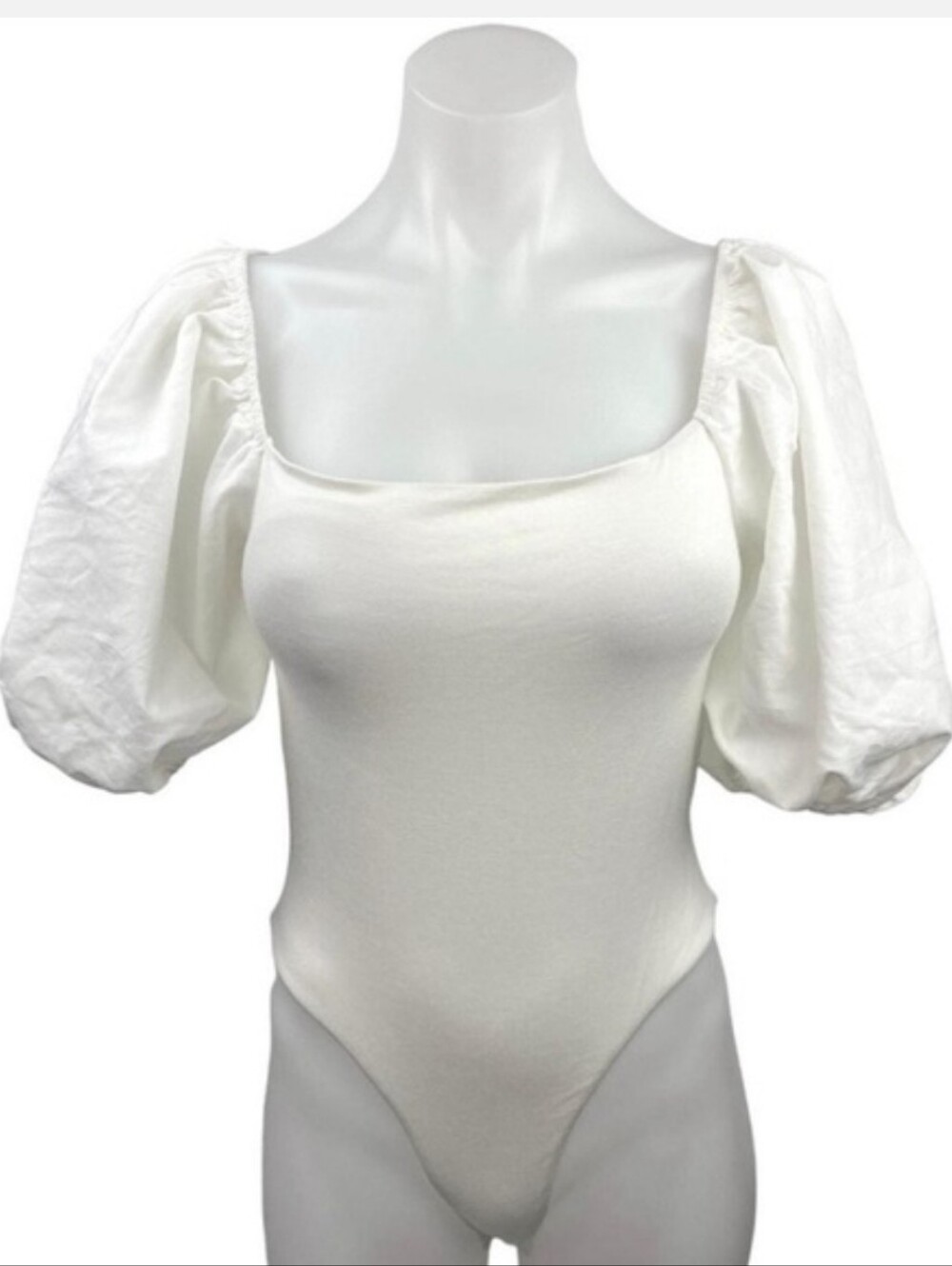 Sabo Skirt Puff Sleeve Bodysuit XL